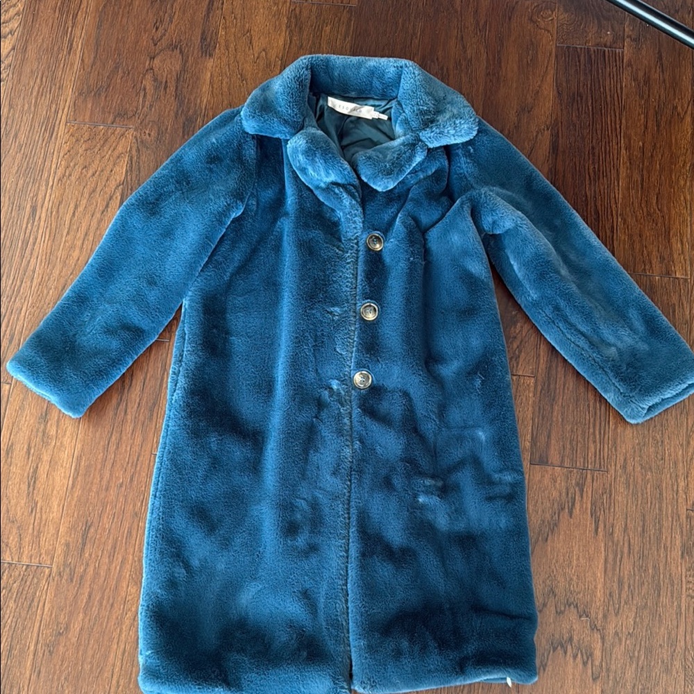 Esqualo Super Soft Luxury Faux Fur Coat